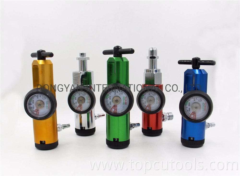 China Products Amercian Style Aluminum Oxygen Regulator